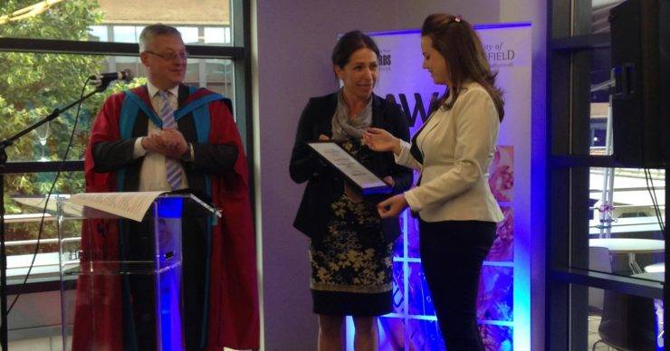 Trainee Solicitor at Chadwick Lawrence Given Award for Best Litigation Student