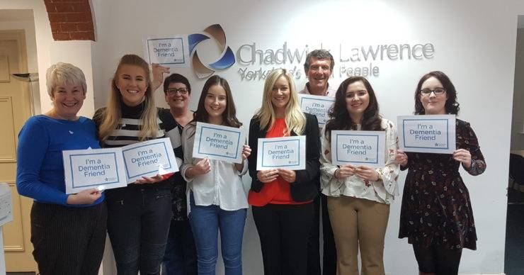 Chadwick Lawrence Supporting Dementia Awareness Week