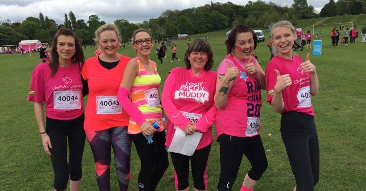 Team Chadwick Lawrence Get Pretty Muddy