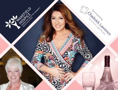 CHADWICK LAWRENCE PROUD TO SPONSOR LUNCH WITH JANE MCDONALD IN AID OF WAKEFIELD HOSPICE