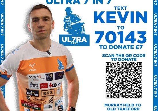 Chadwick Lawrence proud to support Kevin Sinfield’s Ultra 7 in 7