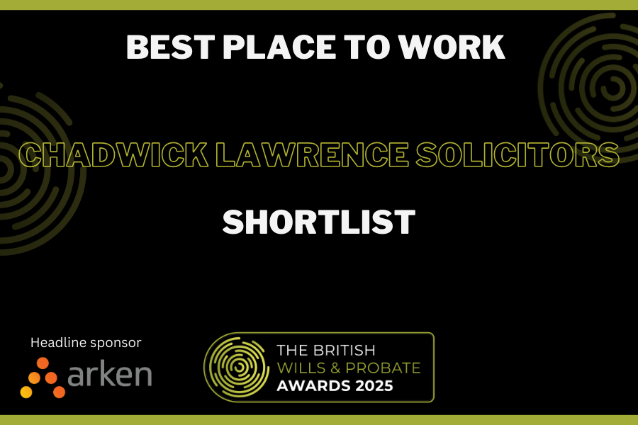 The British Wills & Probate Awards 2025 – Best Place to Work